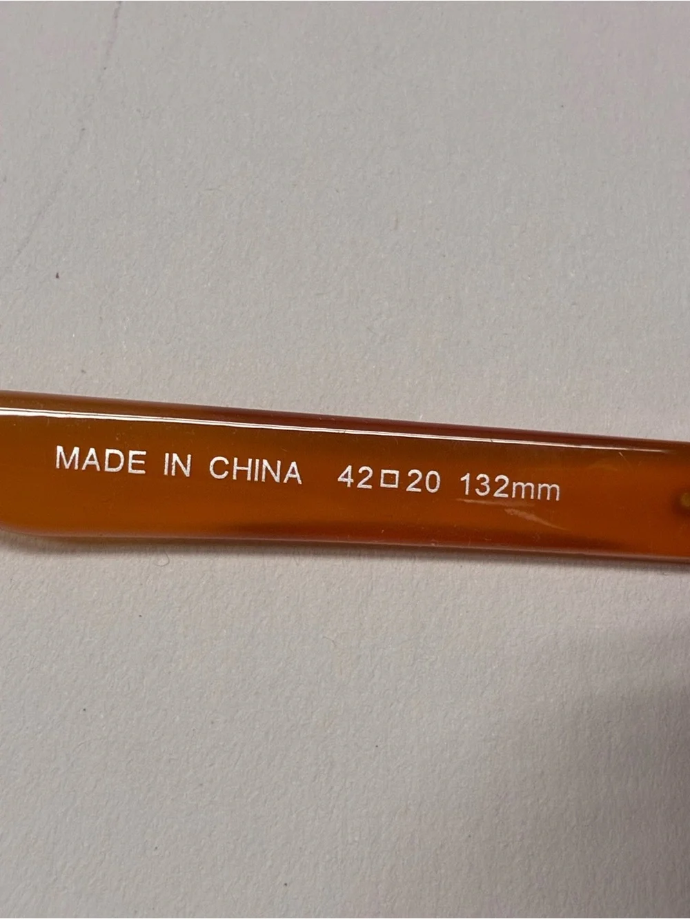 NWOT. Zara Kids Light Brown Square Sunglasses with Translucent Frames.